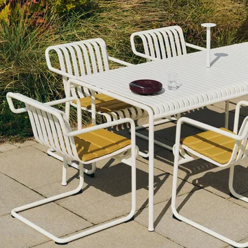 Palissade Cantilever Dining karmstol - Cream white - HAY