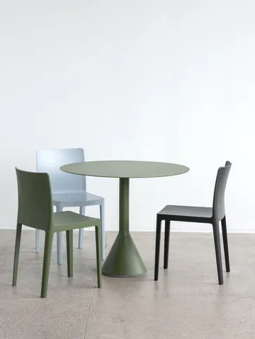 Palissade Cone runt cafébord - Olive, ø90 - HAY