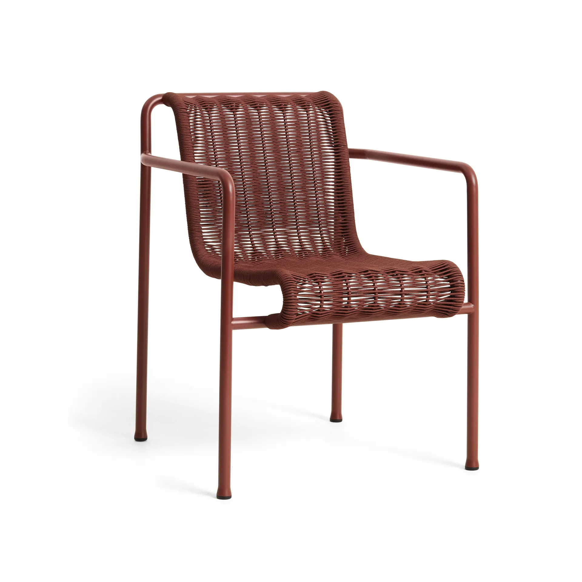 Palissade Cord Dining karmstol, Iron red HAY