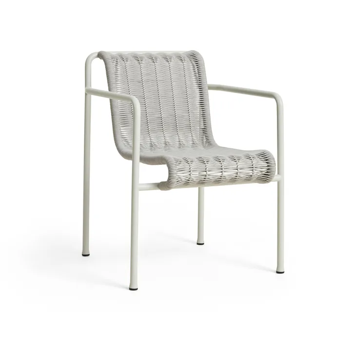 Palissade Cord Dining karmstol - Sky grey - HAY