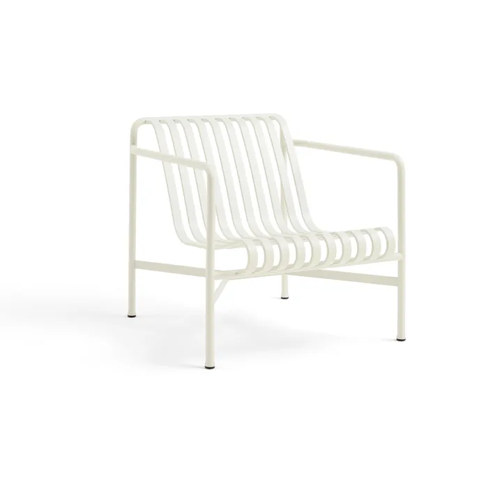Palissade Low loungefåtölj - Cream white - HAY