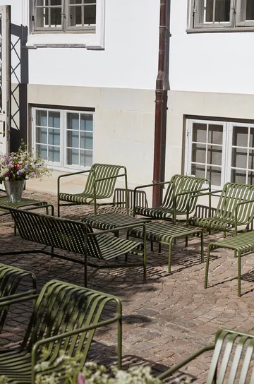 Palissade Low loungefåtölj - Olive - HAY