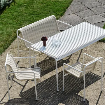 Palissade matbord 170x90 cm - Cream white - HAY