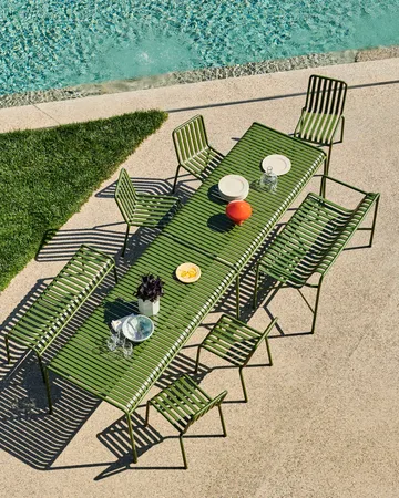 Palissade matbord 170x90 cm - Olive green - HAY