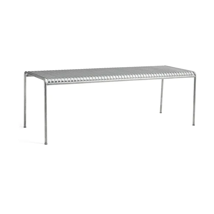 Palissade matbord 220x90 cm - Hot galvanised steel - HAY
