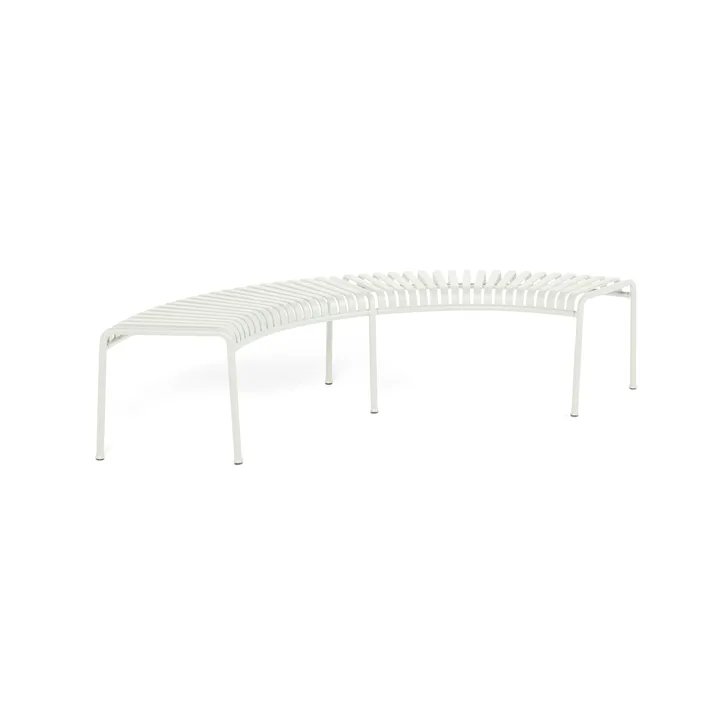 Palissade parkbänk - Cream white - HAY