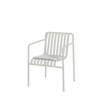Palissade sittdyna till Dining karmstol - Sky grey - HAY