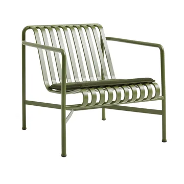 Palissade sittdyna till loungefåtölj high & low - Olive - HAY
