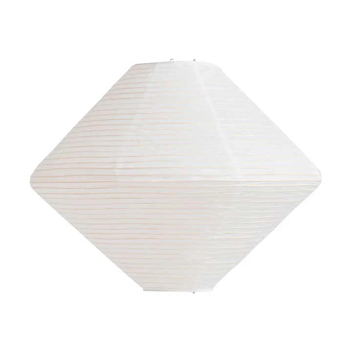 Paper Shade Diamond lampskärm - Classic white, Ø80 cm - HAY