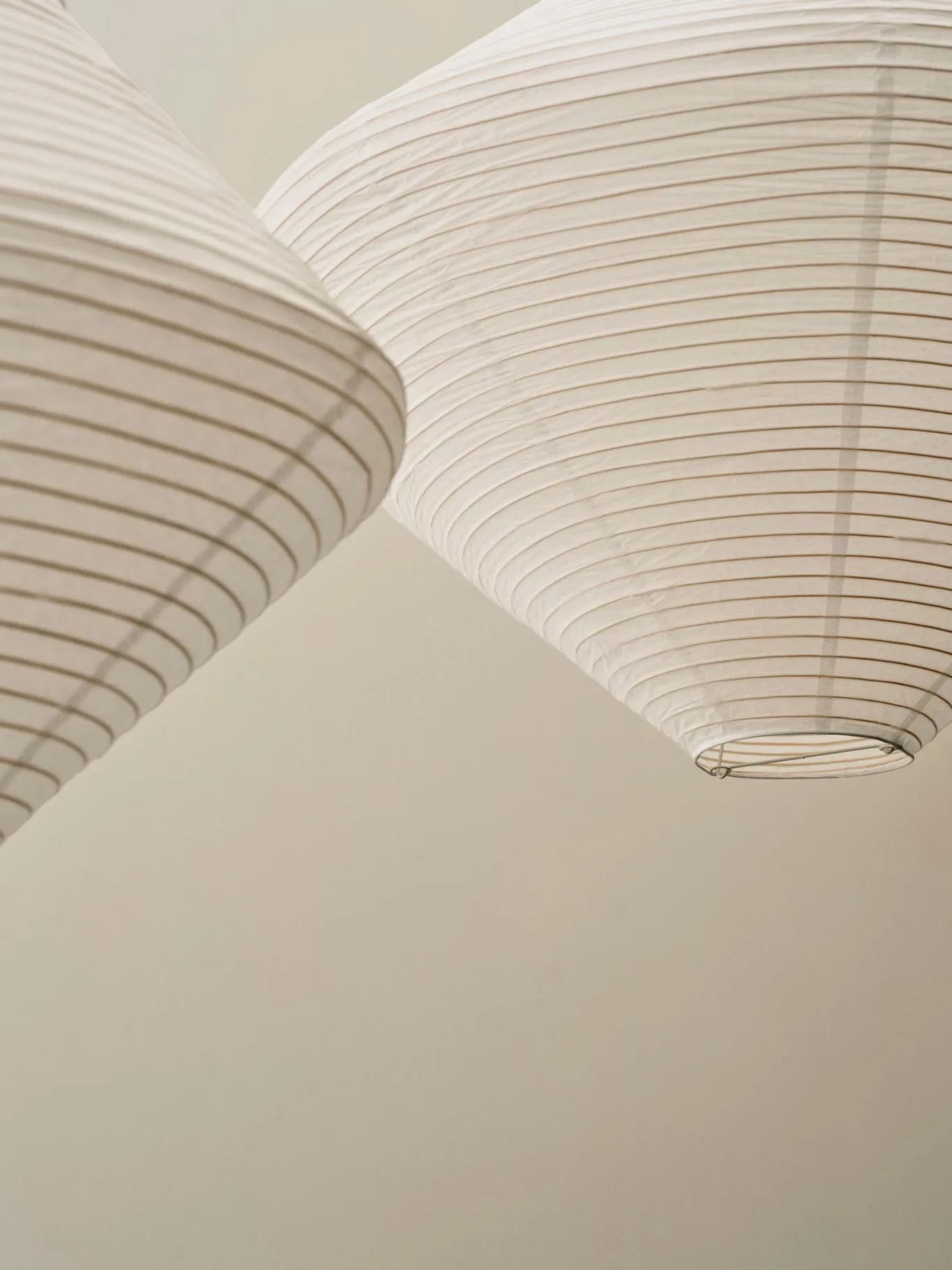 Paper Shade Diamond lampskärm, Classic white, Ø80 cm HAY