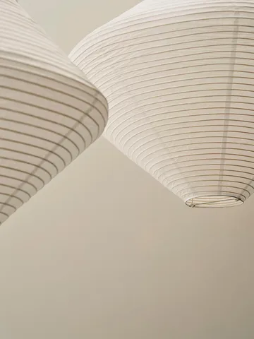 Paper Shade Diamond lampskärm - Classic white, Ø80 cm - HAY