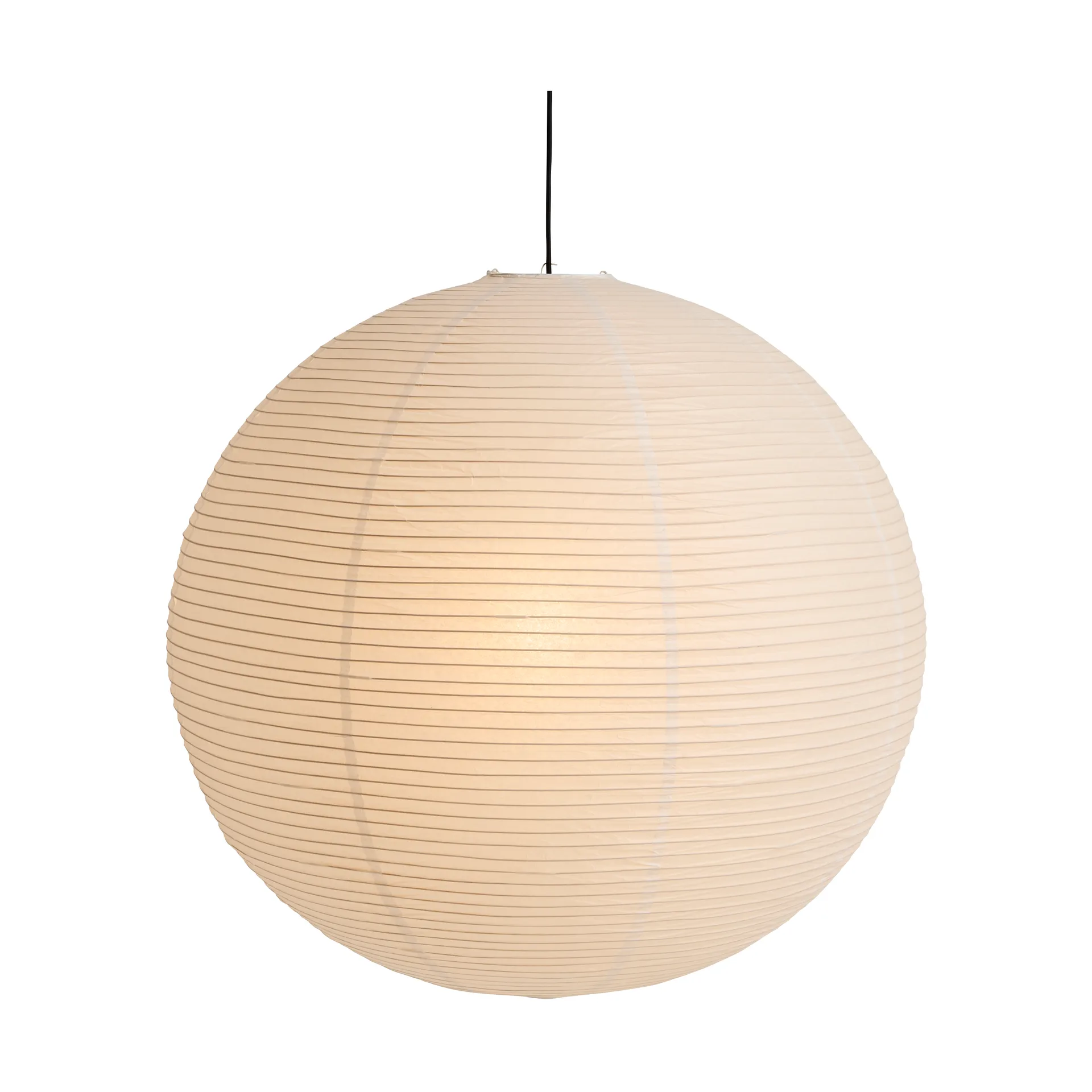 Paper Shade lampskärm Ø80 cm, Vit HAY