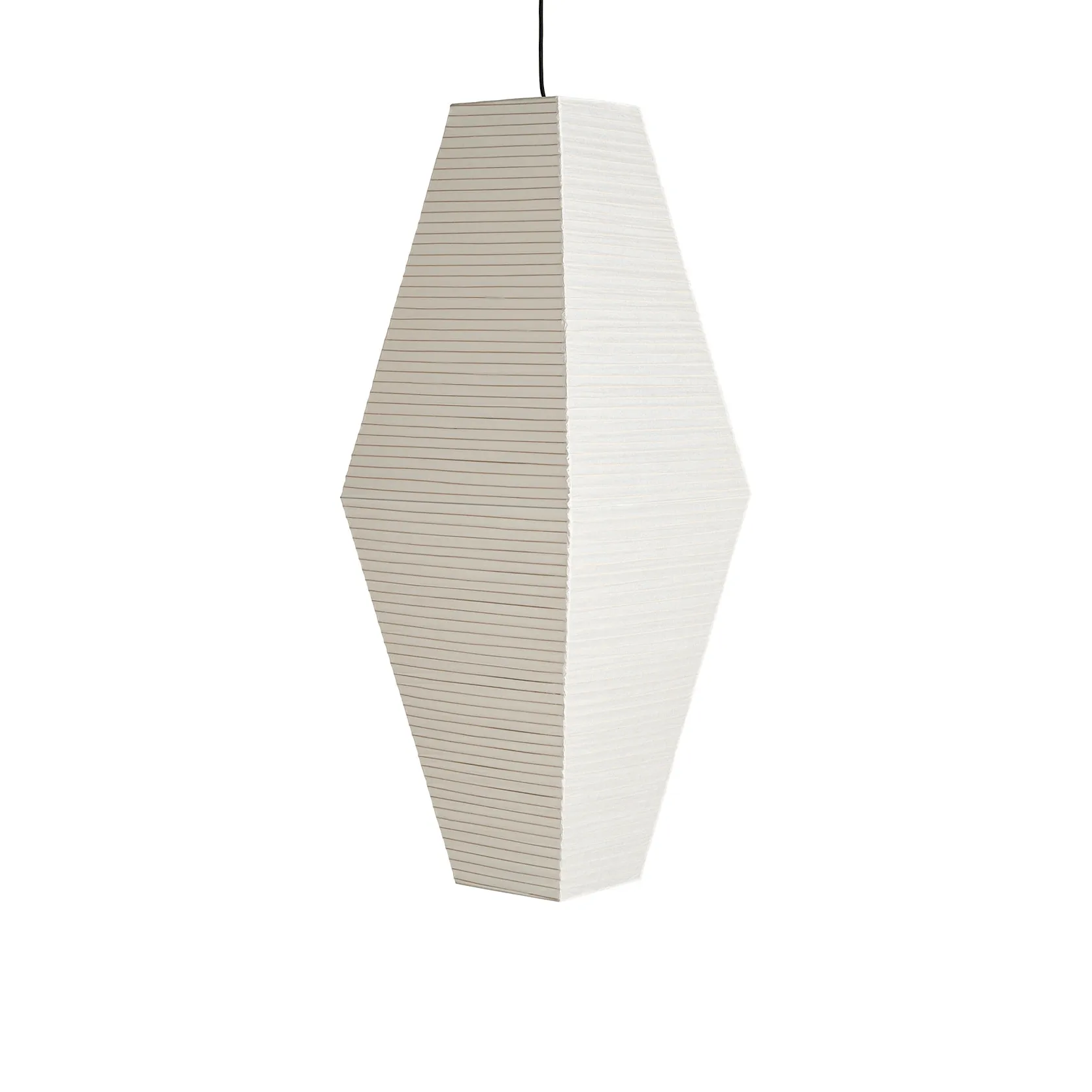 Paper Shade Prism lampskärm, Classic white, 40x110 cm HAY