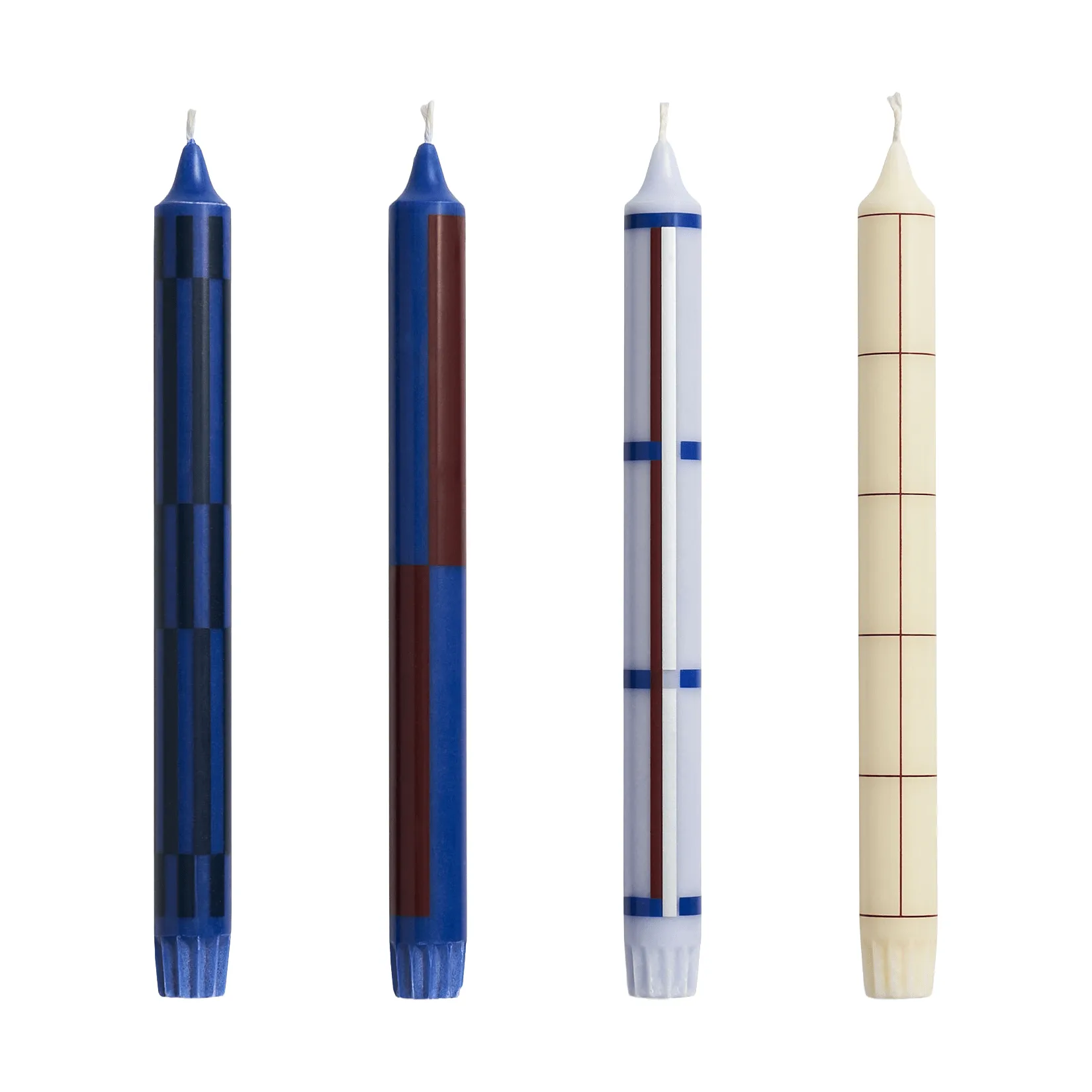 Pattern ljus mix 4-pack, Blue-silver HAY