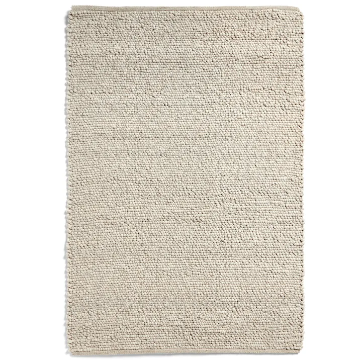 Peas Random ullmatta 140x200 cm - Soft grey - HAY