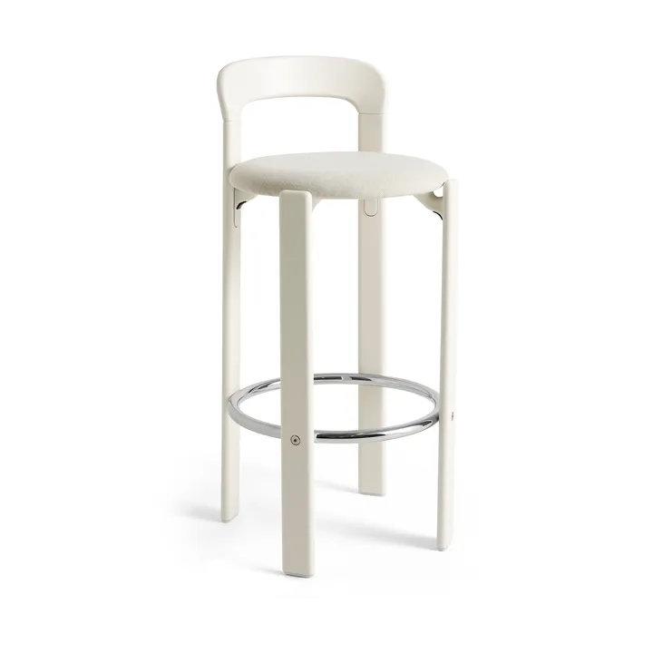 Rey klädd barstol 75 cm - Mode 011-cream white - HAY