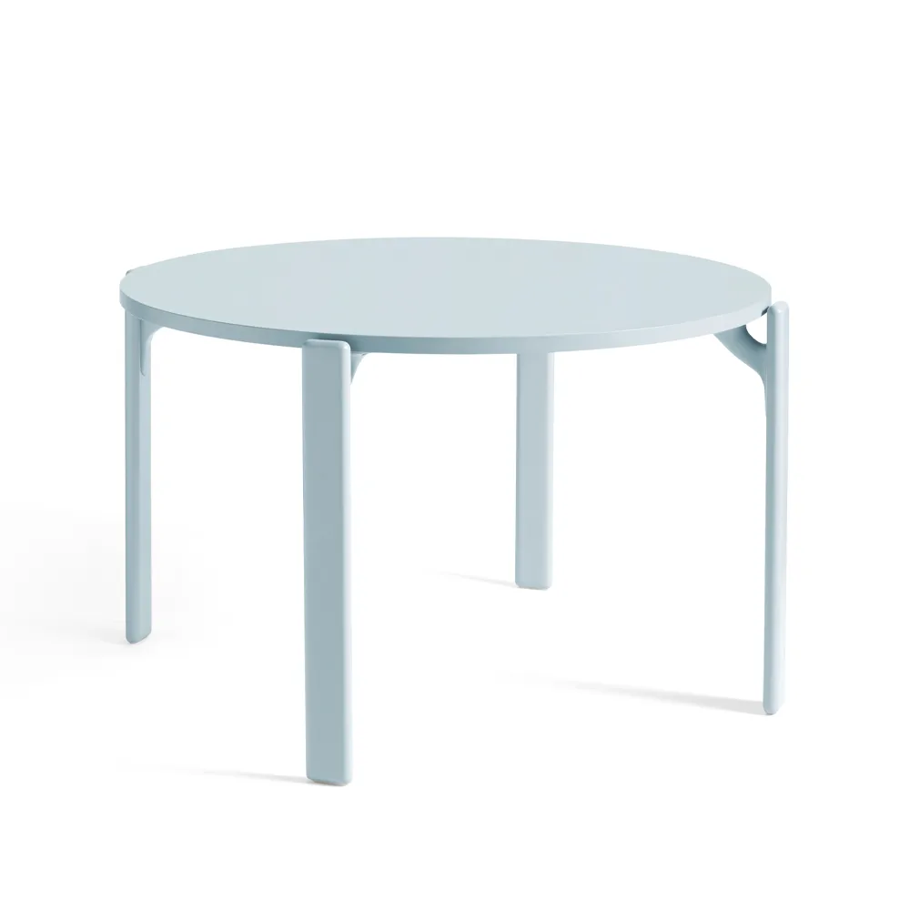 Rey matbord Ø128 cm, Slate blue HAY