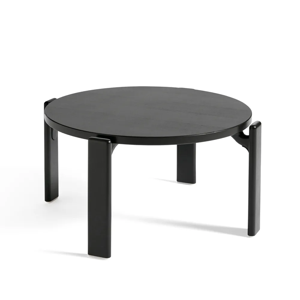 Rey soffbord Ø66,5x32 cm, deep black HAY