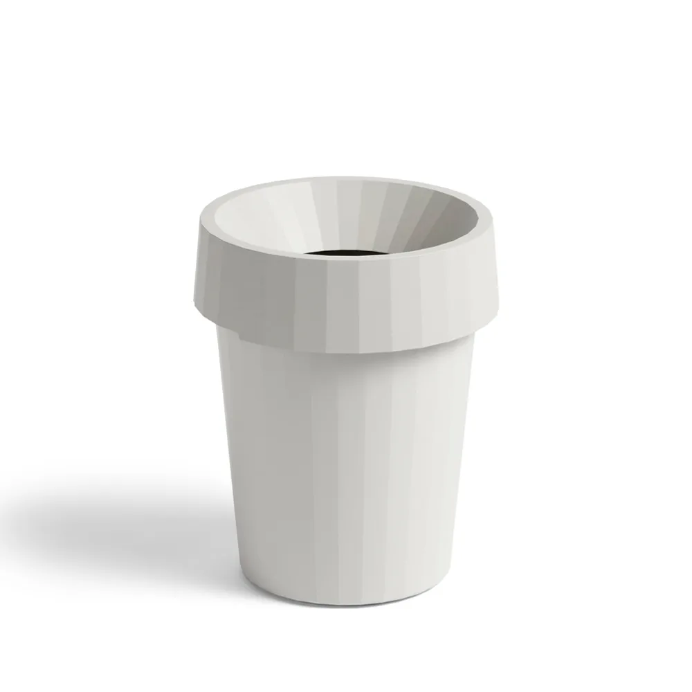 Shade papperskorg, offwhite, 14 l HAY