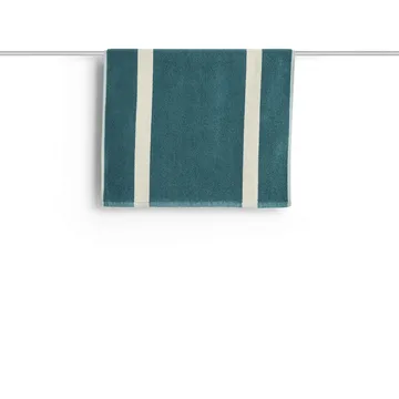 Stripe badrumsmatta - Petrol blue, 50x80 cm - HAY