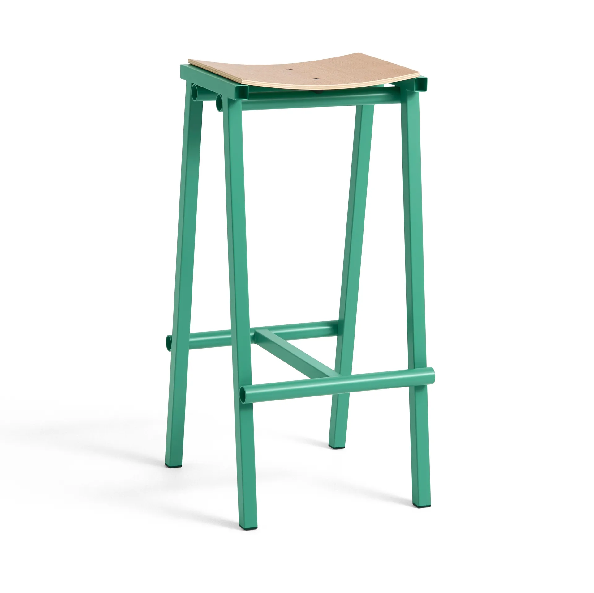 Taburete 8 high barstol 75 cm, Soft jade (grön) HAY
