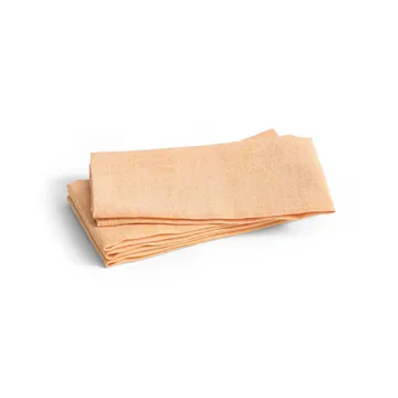 Tavolo bordtablett/servett 4-pack - Soft orange - HAY