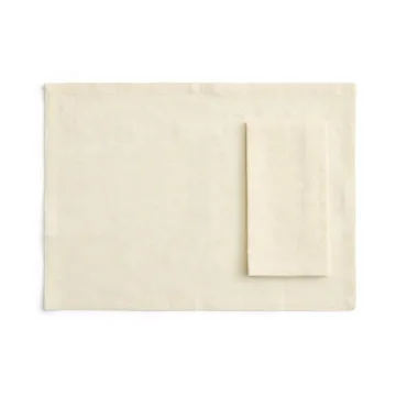Tavolo bordtablett/servett 4-pack - Soft yellow - HAY