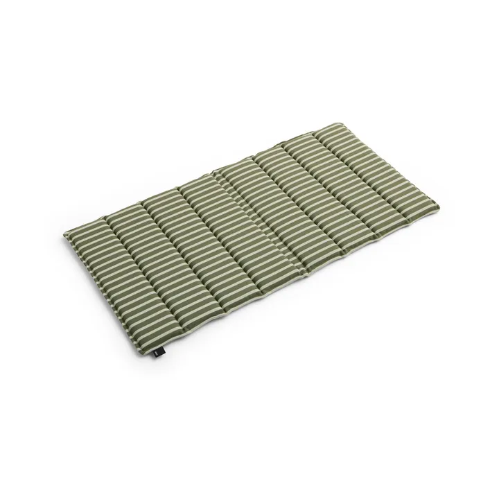 Terrazza Folding sittdyna - Olive bold stripe, 82x40 cm - HAY