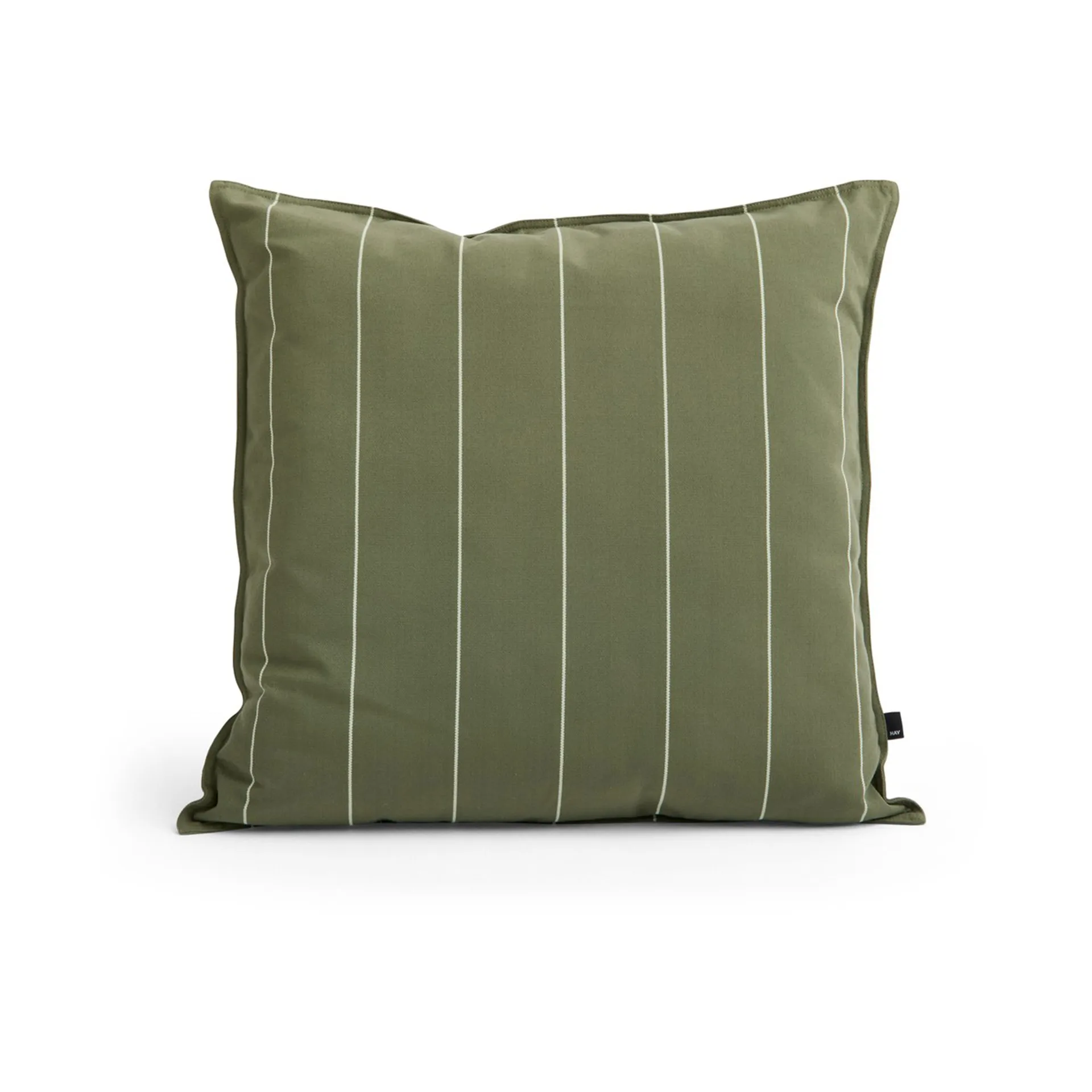 Terrazza kudde, Olive narrow stripe, 60x60 cm HAY