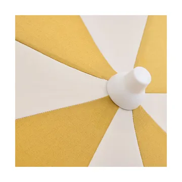 Terrazza Octagon parasoll - Off white-ochre - HAY