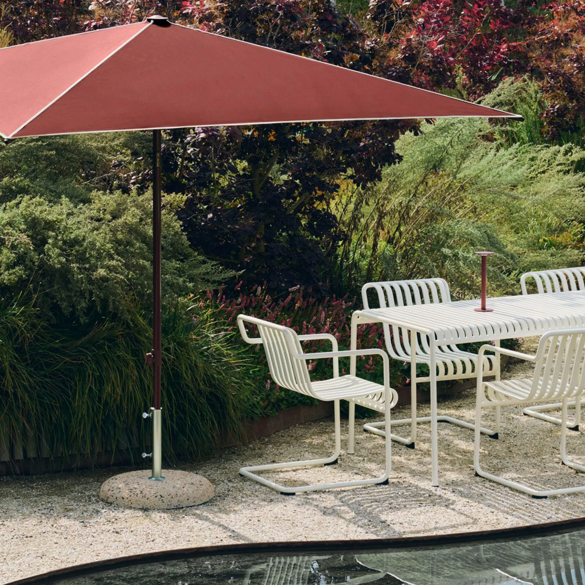Terrazza parasollfot, Concrete stone, 35 kg HAY