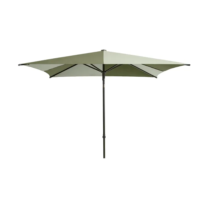 Terrazza Square parasoll - Green-dark green - HAY