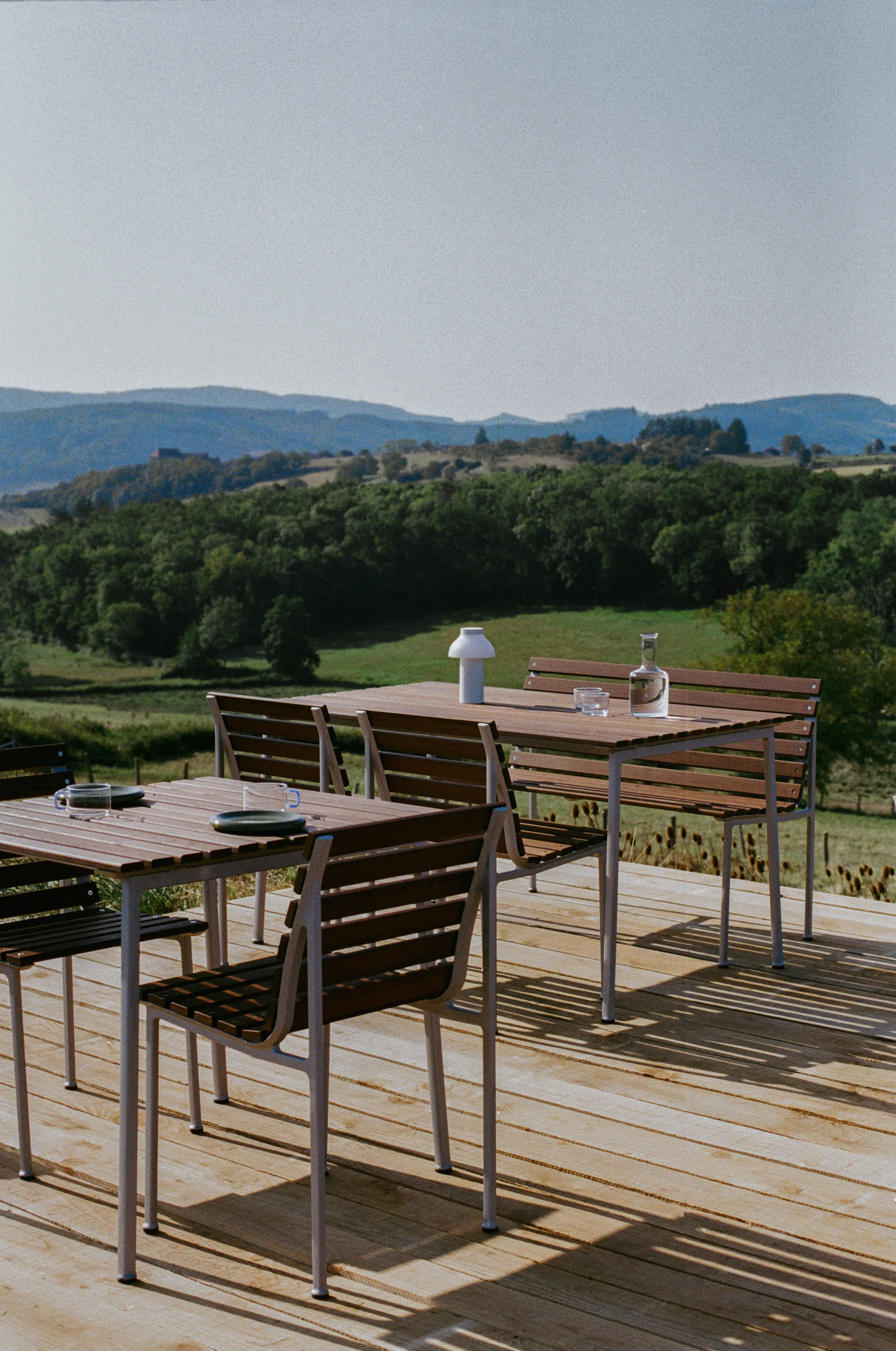 Traverse Dining bänk, Oljad ask HAY