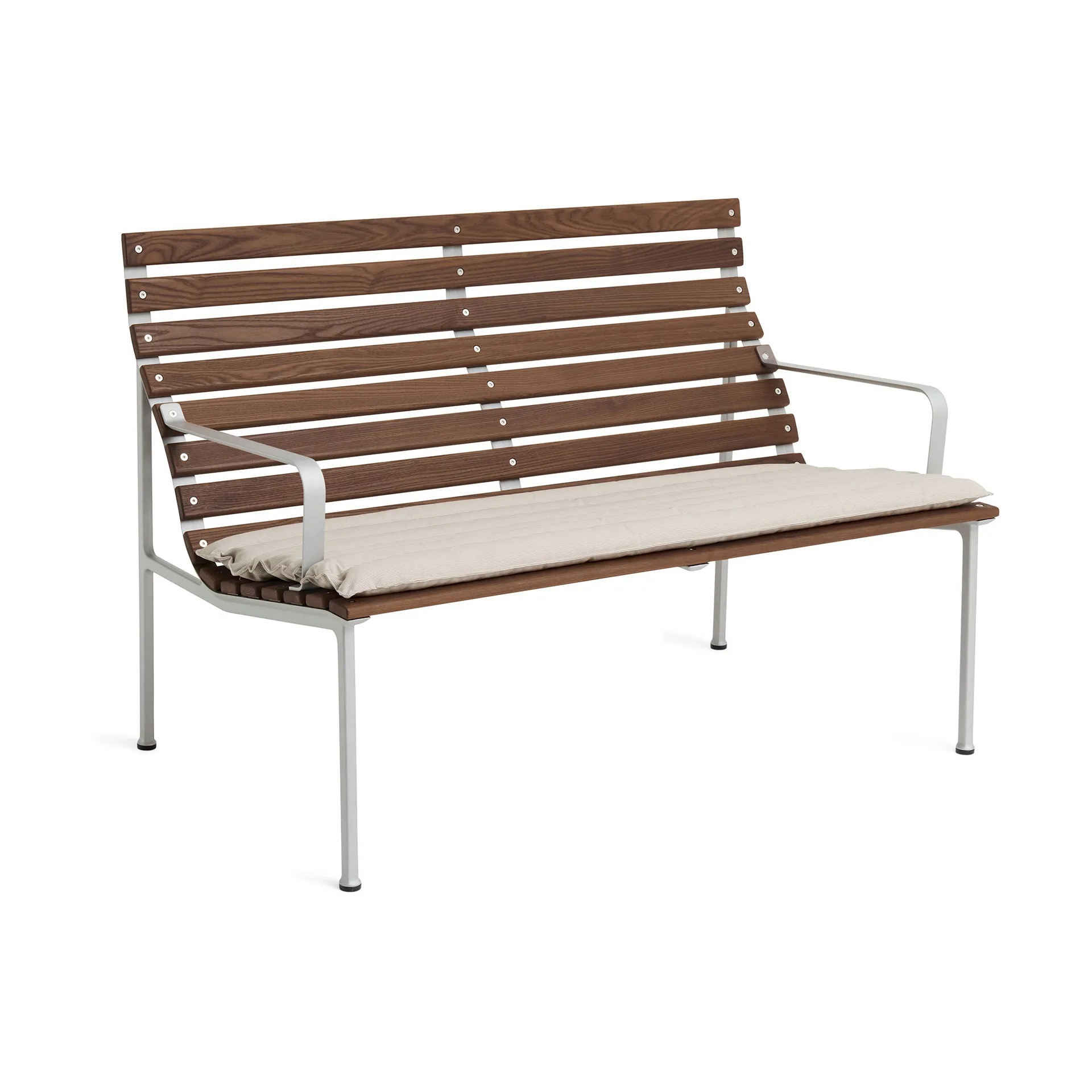 Traverse Quilted Lounge Bench bänkdyna, Beige sand HAY
