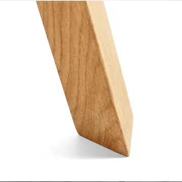 Triangle Leg bänk - Oljad ek, 200 cm - HAY