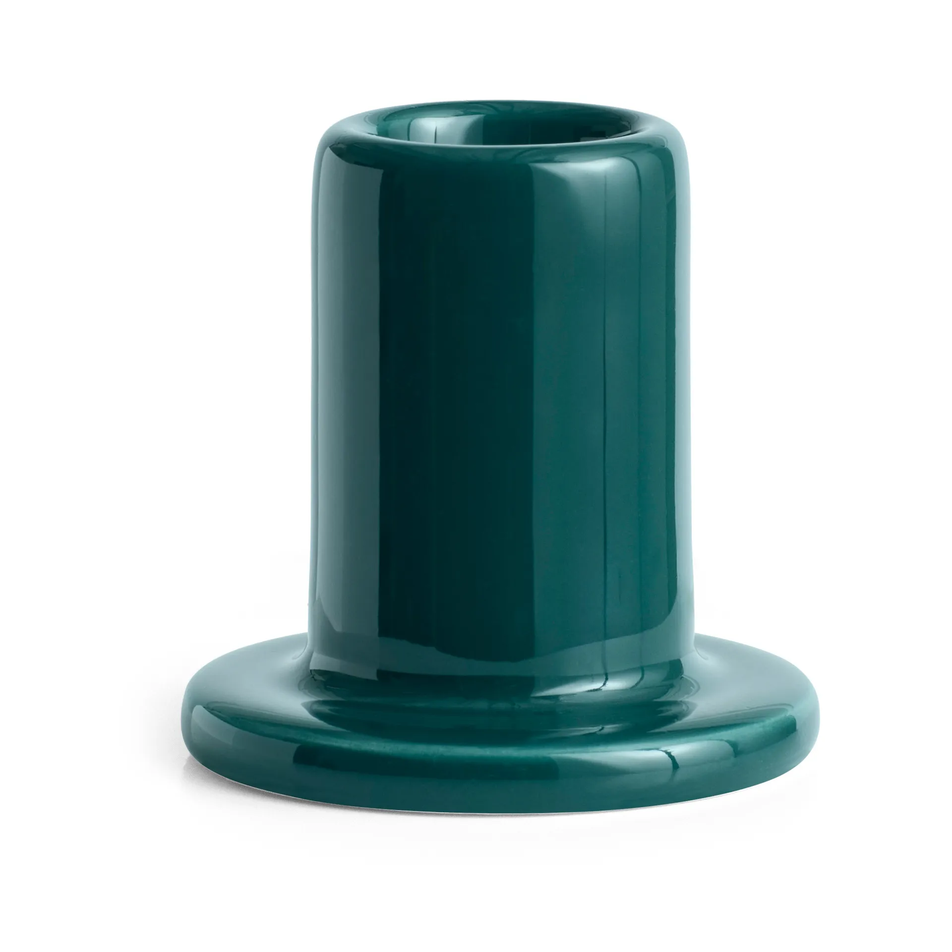 Tube ljusstake 5 cm, Dark green HAY