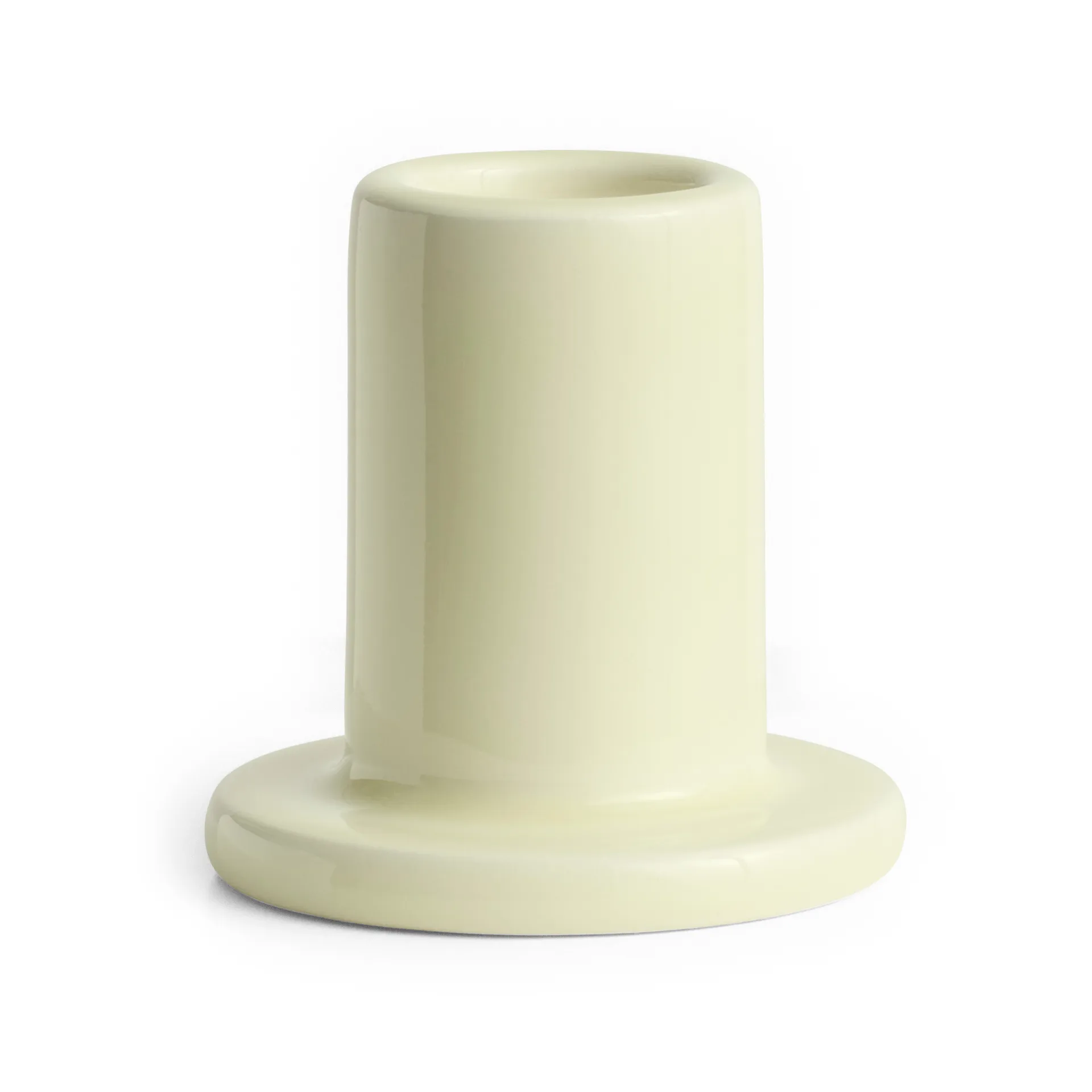 Tube ljusstake 5 cm, Lime white HAY