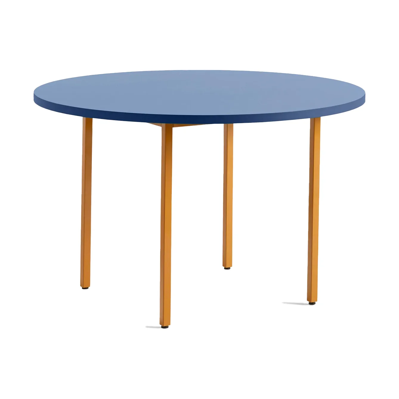 Two-Colour matbord Ø120 cm, Ochre-blue HAY