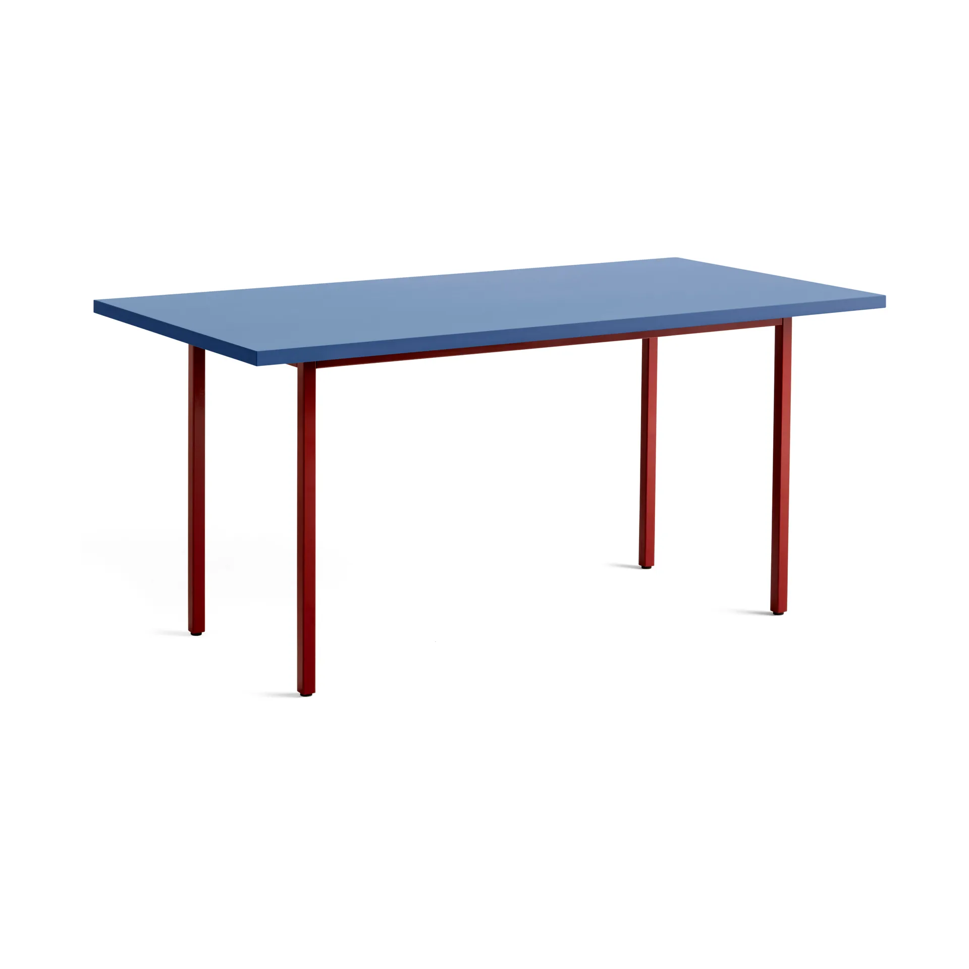 Two-Colour matbord 82x160 cm, Maroon red-blue HAY