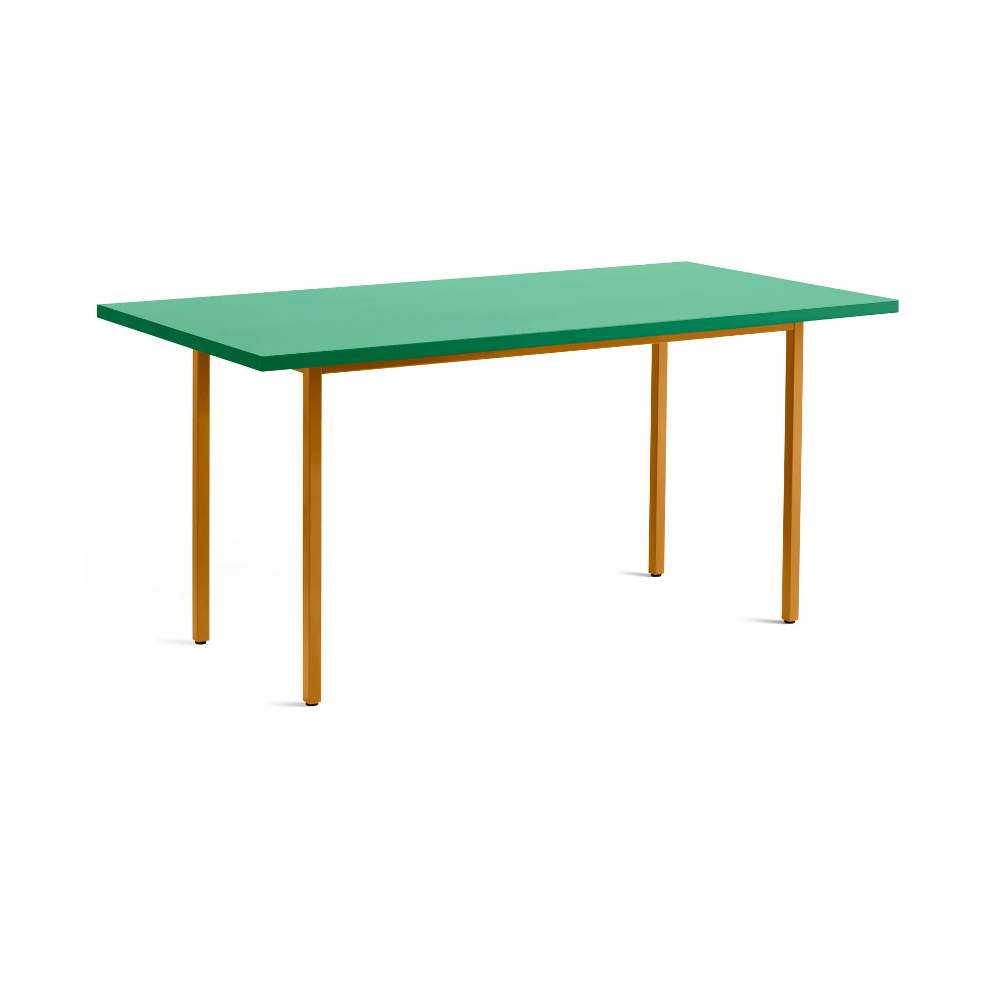 Two-Colour matbord 82x160 cm, Ochre-green mint HAY
