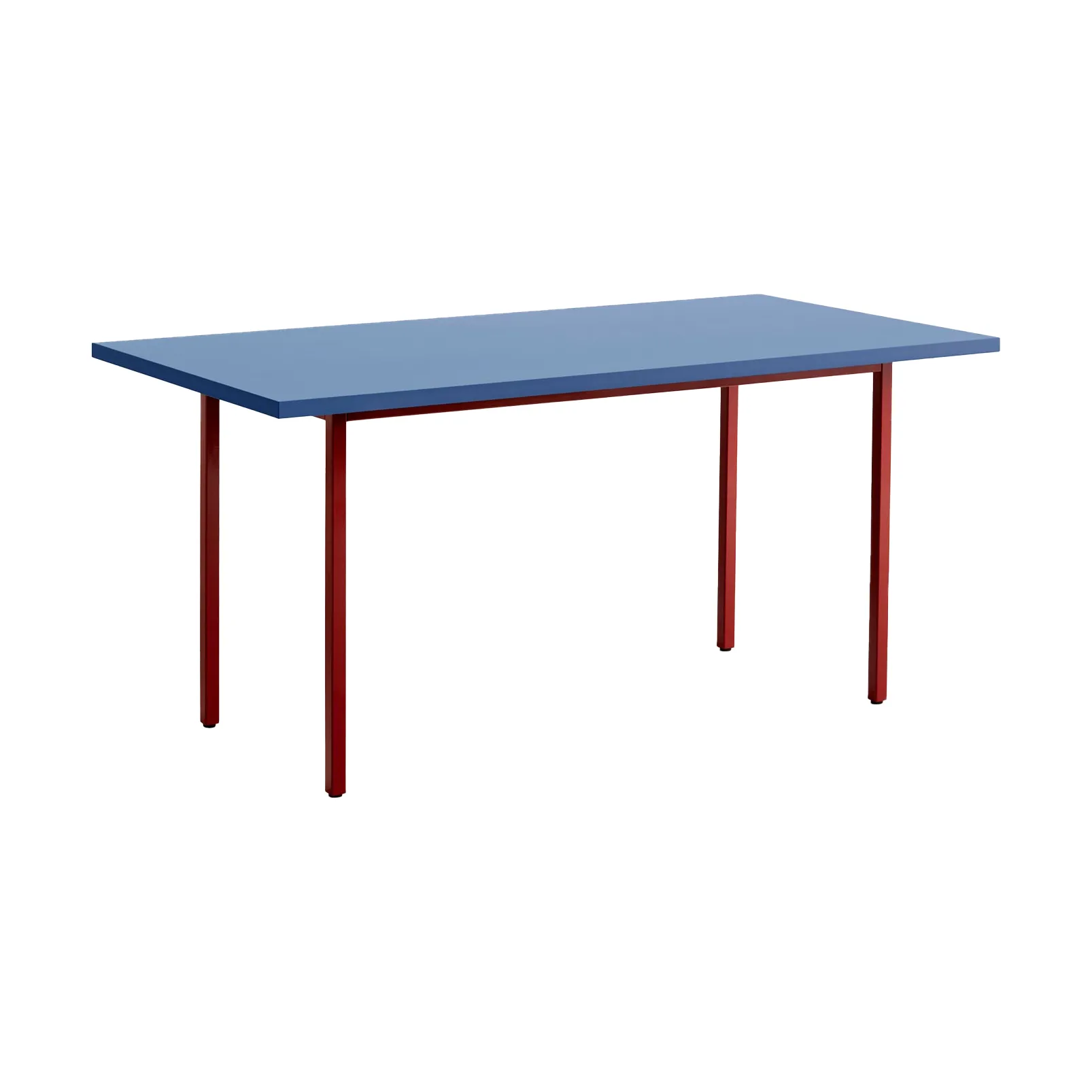 Two-Colour matbord 90x240 cm, Maroon red-blue HAY
