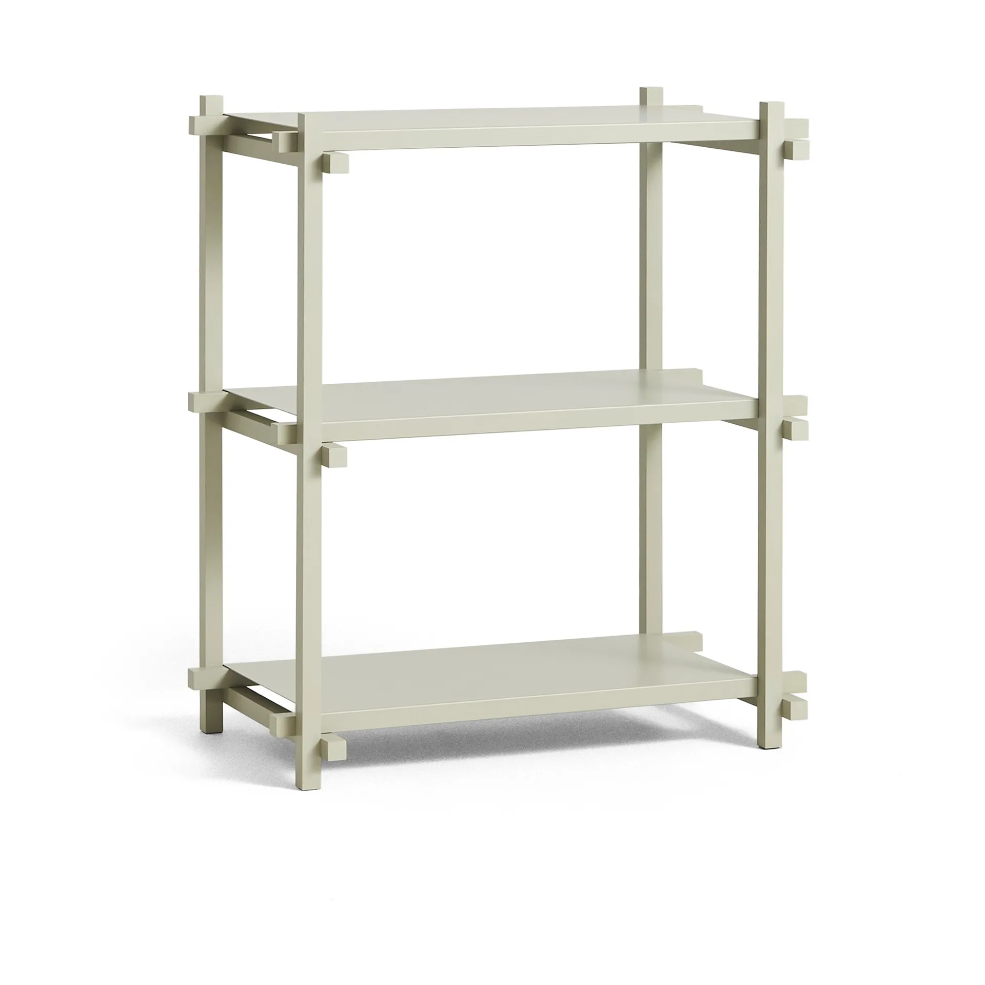 Woody Column hylla, Beech-smokey grey, low HAY