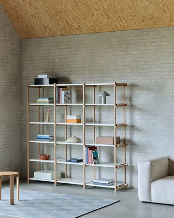 Woody hylla - Oak-almond white, high - HAY