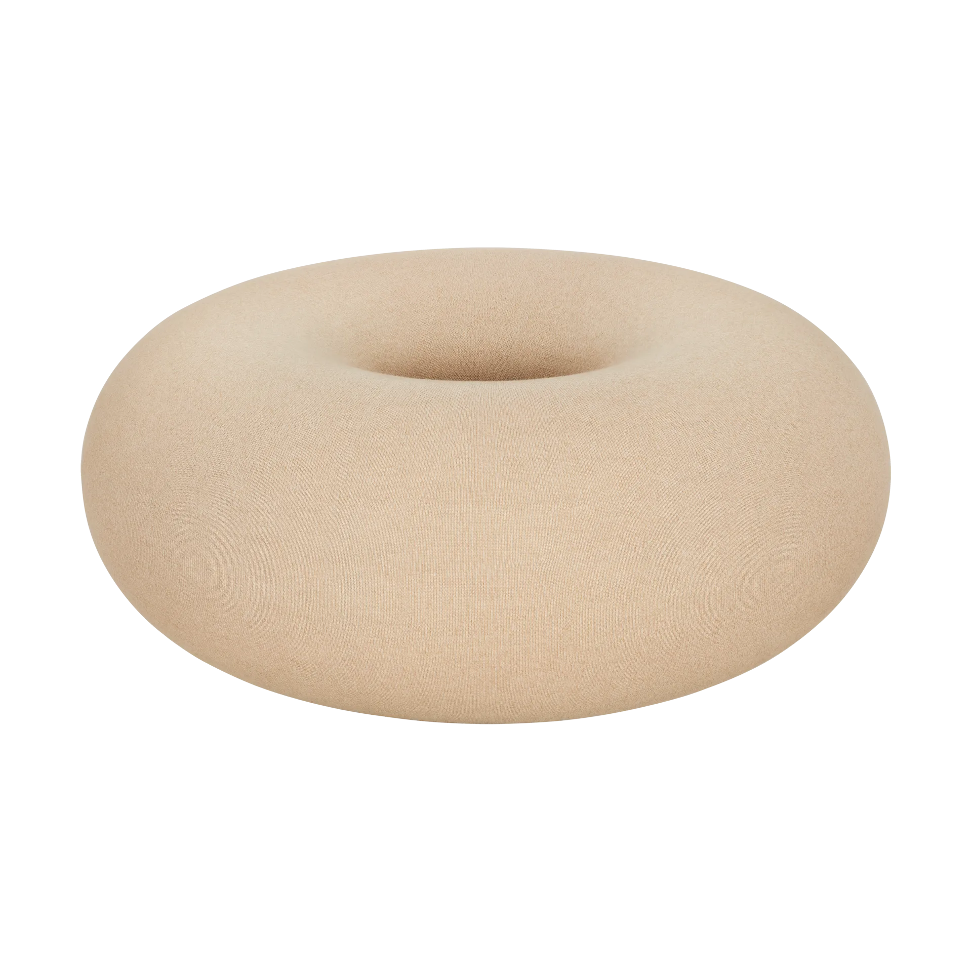 Boa puff Ø114 cm, Oatmeal Hem