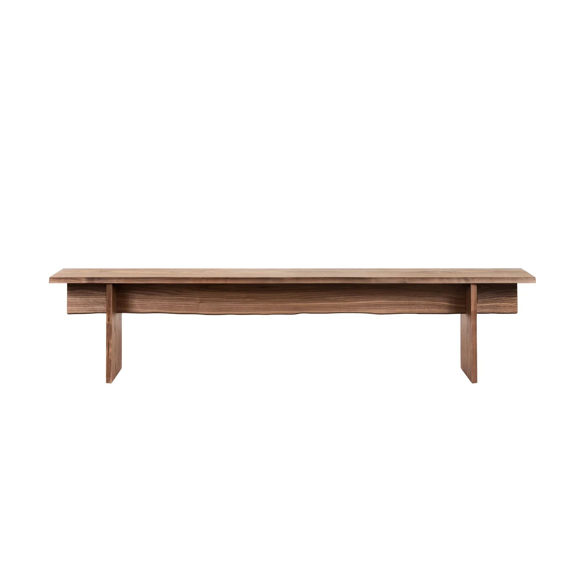 Bookmatch bänk 210 cm, Valnöt Hem