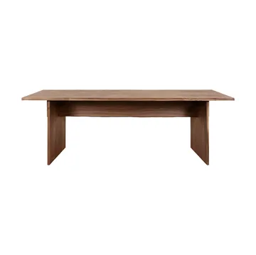 Bookmatch matbord 220 cm - Valnöt - Hem