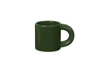 Bronto espressokopp 10 cl 4-pack - Green - Hem