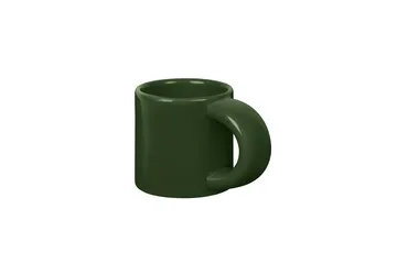 Bronto espressokopp 10 cl 4-pack - Green - Hem
