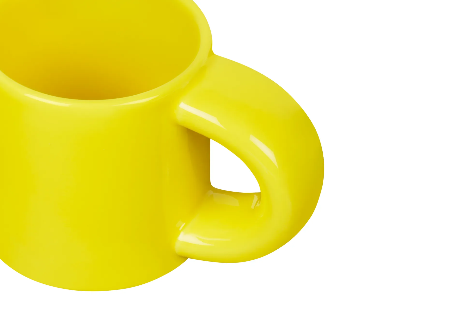 Bronto espressokopp 10 cl 4-pack, Yellow Hem