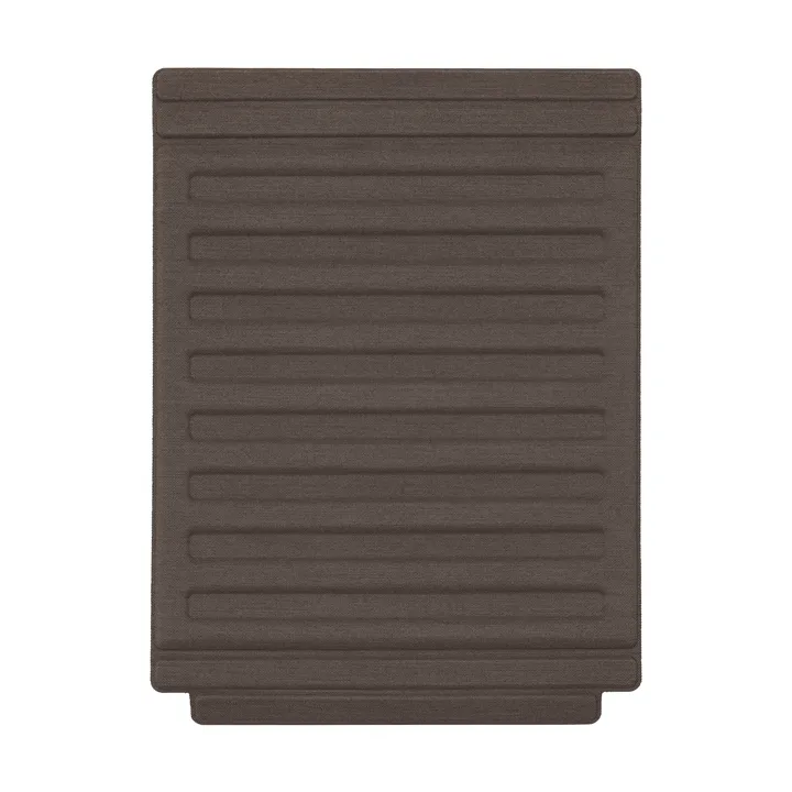 Chop stolsdyna 39x54 cm - Brown - Hem
